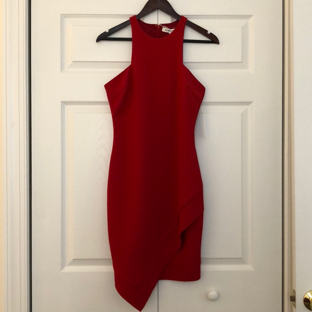 Red Elizabeth and James Claire Dress